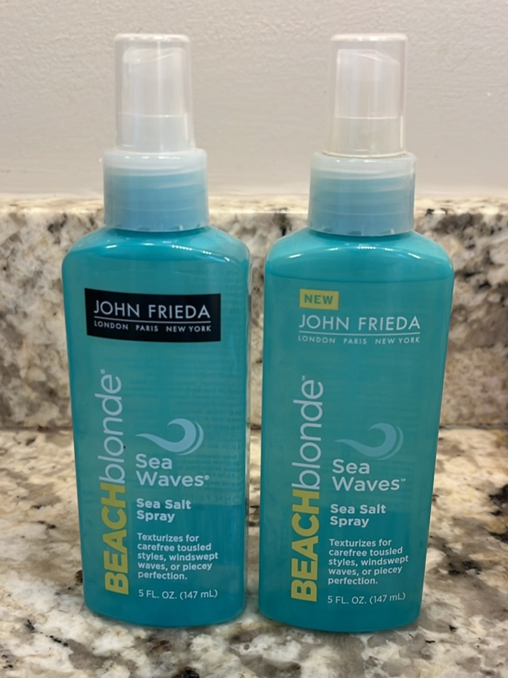 NEW!! John Frieda Beach Blonde Sea Waves Sea Salt Spray - 2 included!